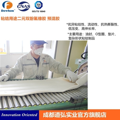 Καλή τιμή. Άσπρο Fluorocarbon λαστιχένιο Copolymer Precompound για το μίσχο βαλβίδων σε απευθείας σύνδεση